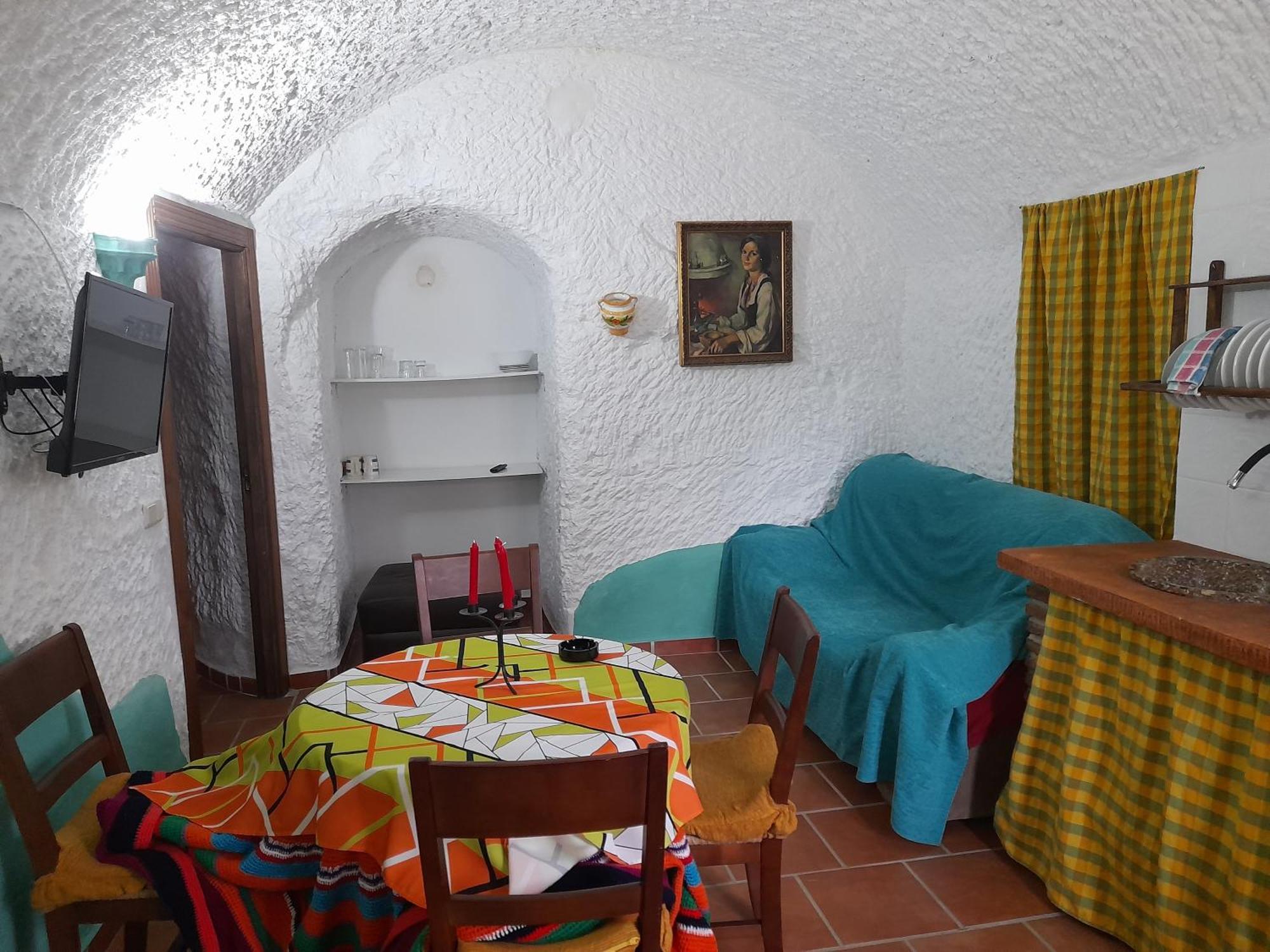 Benalúa de Guadix Cuevas La Chumberaゲストハウス エクステリア 写真